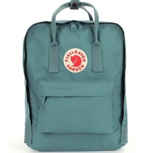 Frost Green Fjallraven Kanken Backpack